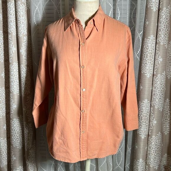 Eddie Bauer Button-Down Shirt Size medium - Picture 1 of 7